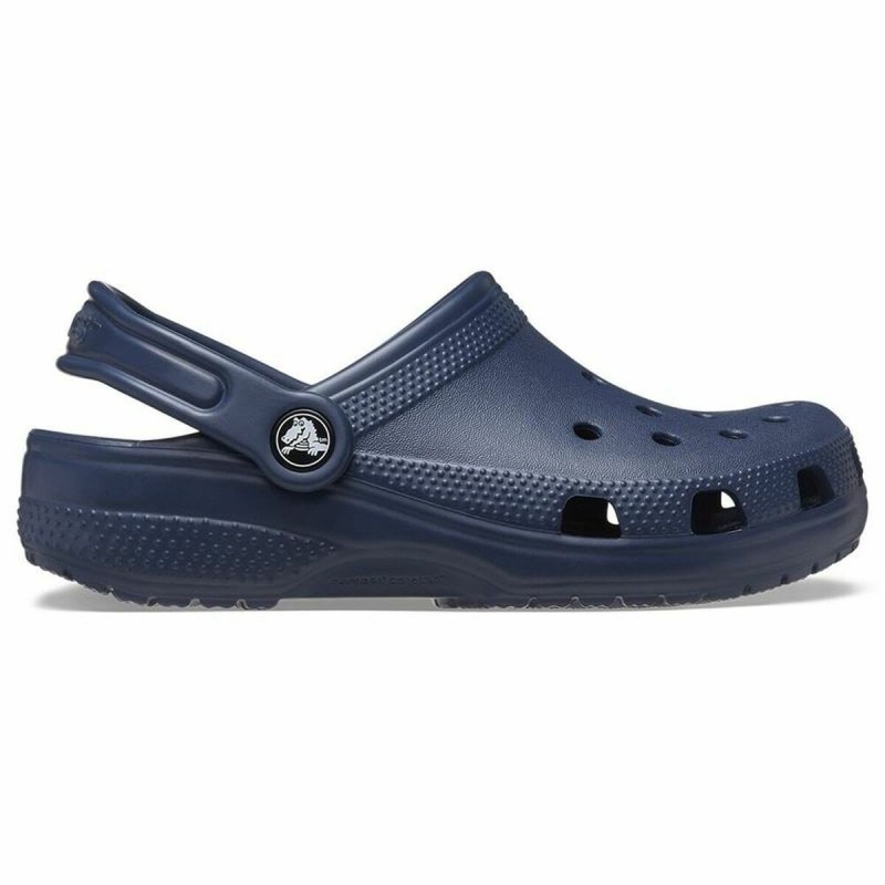 Sabots de Plage Crocs Classic Clog T Bleu foncé Enfants