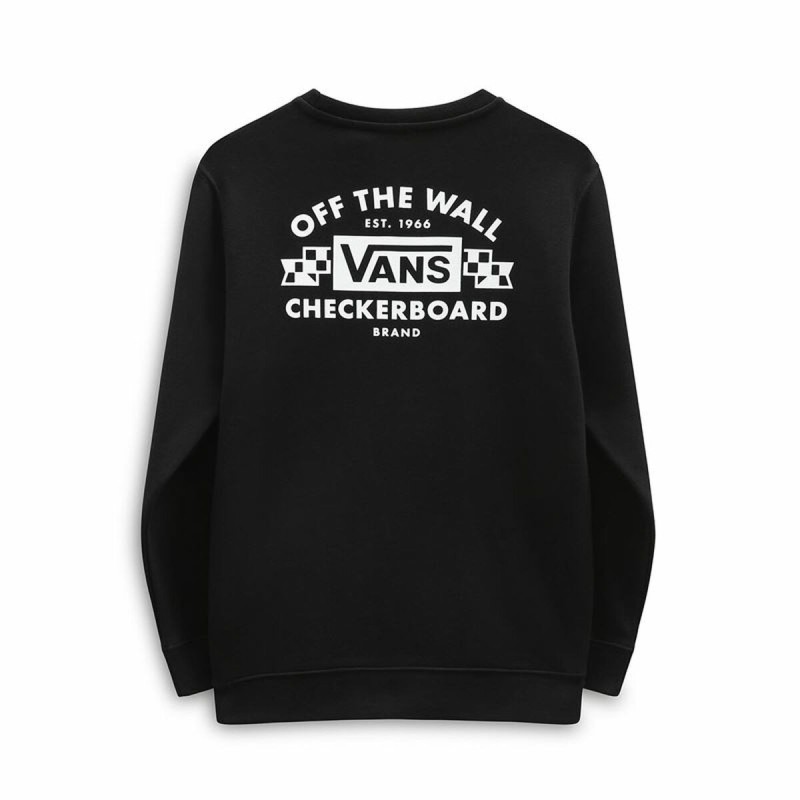 Sweat à capuche enfant Vans Workshop Blanc Noir