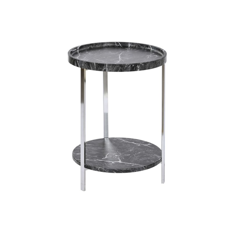 Table d'appoint DKD Home Decor Noir Bois MDF 40 x 40 x 53 cm