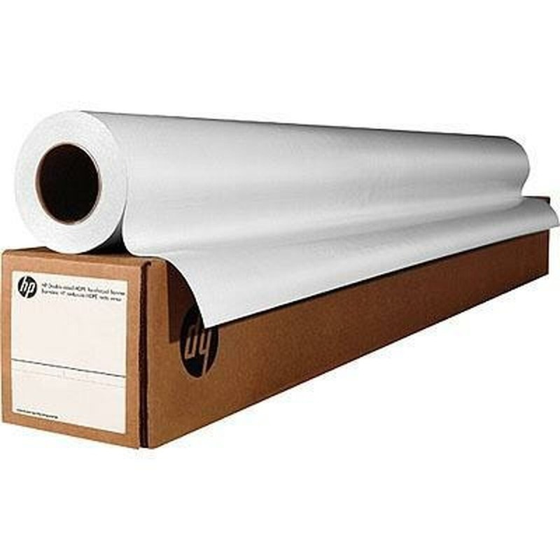 Rouleau de papier pour traceur HP Q1398A Blanc 45