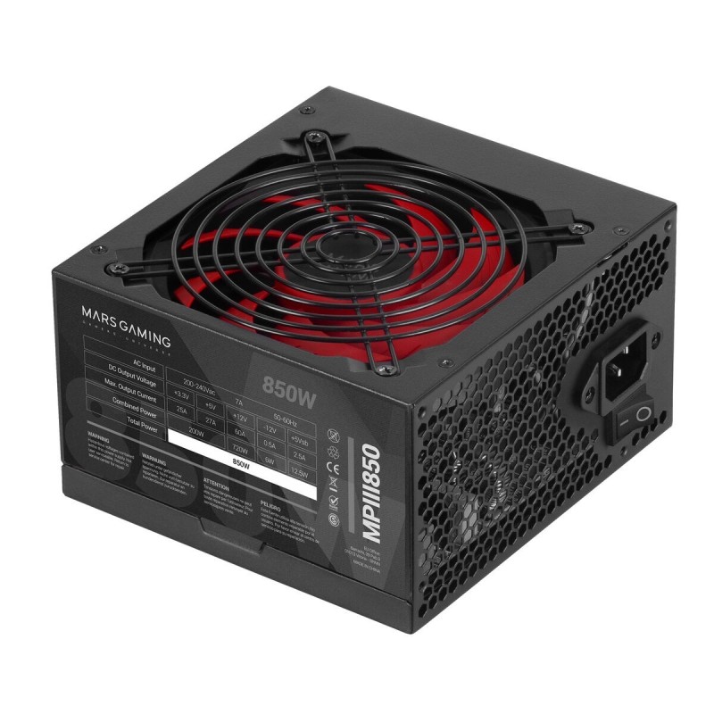 Bloc d’Alimentation Mars Gaming MPIII850