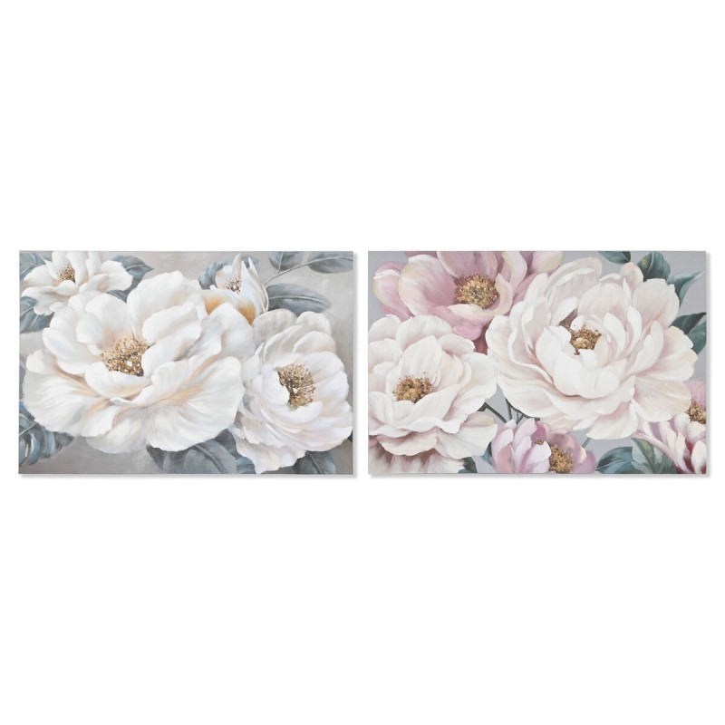 Cadre Home ESPRIT Roses Romantique 120 x 3