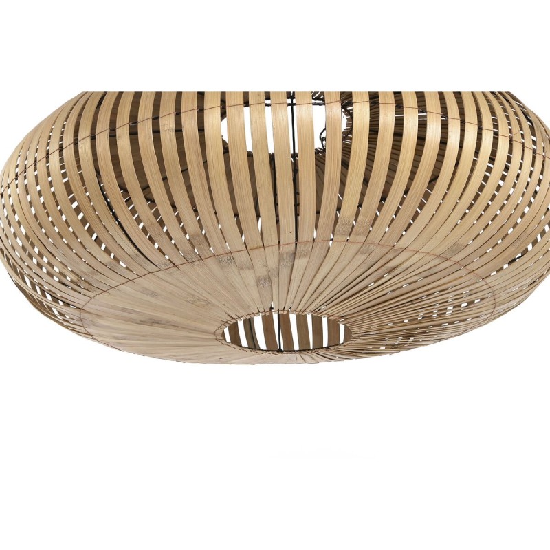 Écran de lampe Home ESPRIT Naturel Bambou 80 x 80 x 33 cm