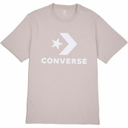 T-shirt à manches courtes unisex Converse Standard Fit Center Front Large Rose clair