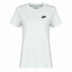 T-shirt à manches courtes femme  NSW CLUB TEE DN2393 Nike 100 Blanc