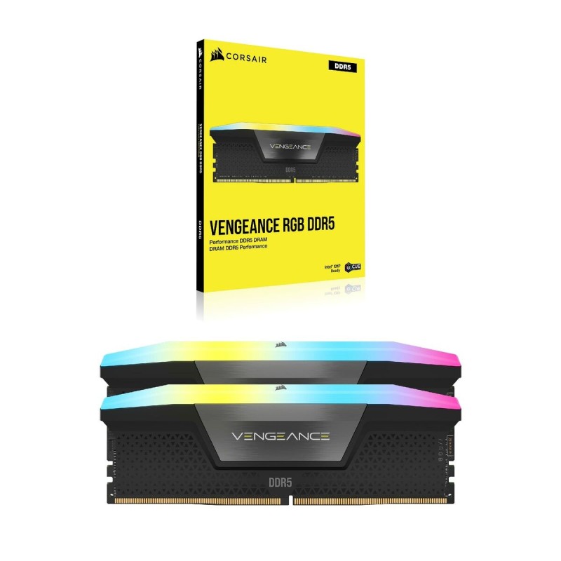 Mémoire RAM Corsair Vengeance RGB DDR5 64 GB CL40