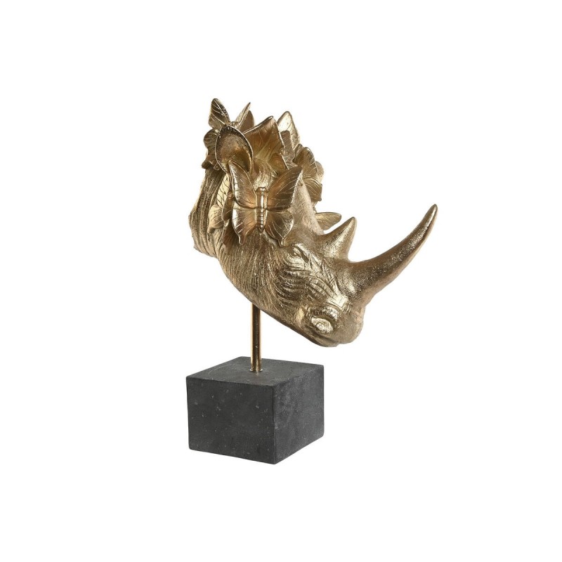 Figurine Décorative Home ESPRIT Noir Doré 33 x 24 x 43