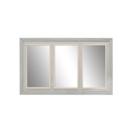 Miroir mural Home ESPRIT Blanc Gris Naturel 150 x 5 x 90 cm