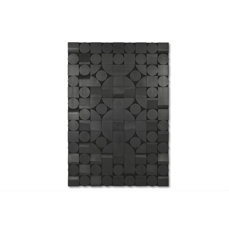 Décoration murale Home ESPRIT Noir Abstrait Moderne 81 x 3