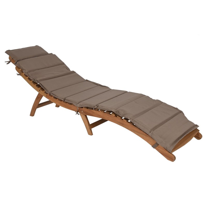 Chaise longue Home ESPRIT Marron Beige 191 x 54 x 61 cm