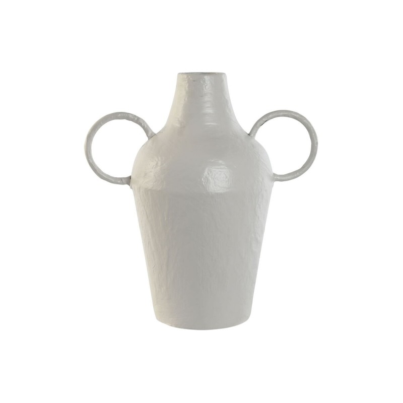 Vase Home ESPRIT Blanc Métal 33