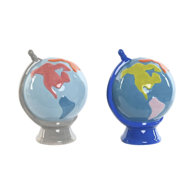 Tirelire Home ESPRIT Dolomite Globe terrestre 14