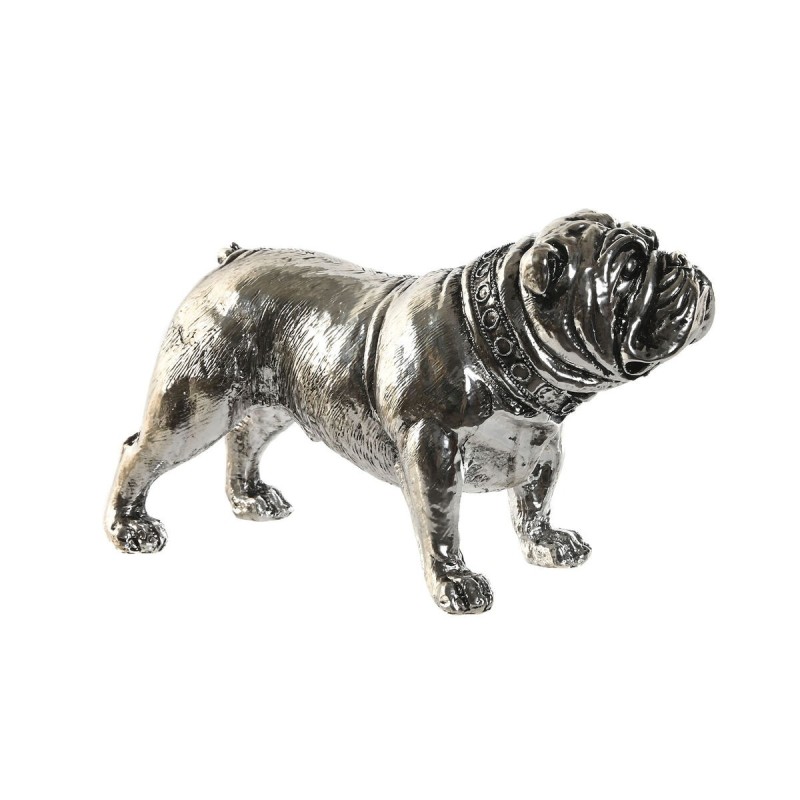 Figurine Décorative Home ESPRIT Argenté Chien Loft 28