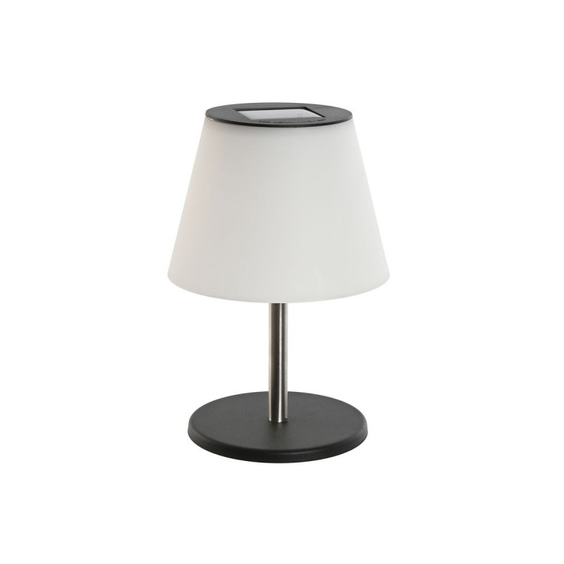 Lampe de bureau Home ESPRIT Blanc Noir PVC Acier inoxydable Aluminium 18 x 18 x 26