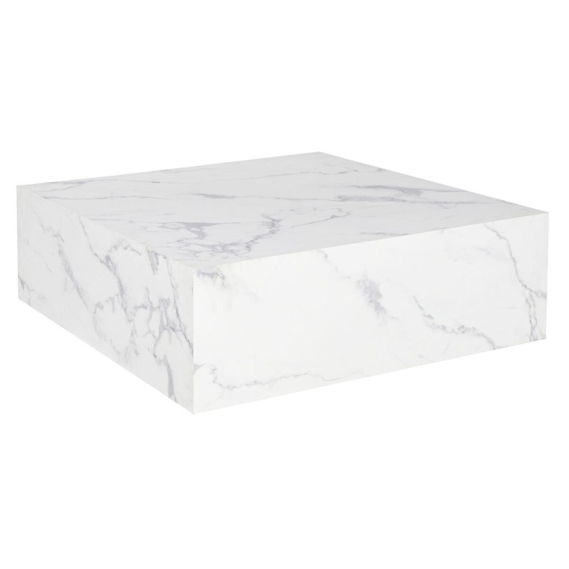 Table Basse Home ESPRIT Blanc Bois MDF 90 x 90 x 35 cm