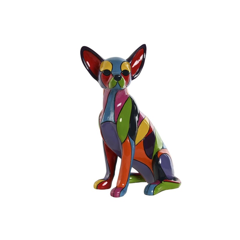 Figurine Décorative Home ESPRIT Multicouleur Chien 17 x 11 x 25 cm