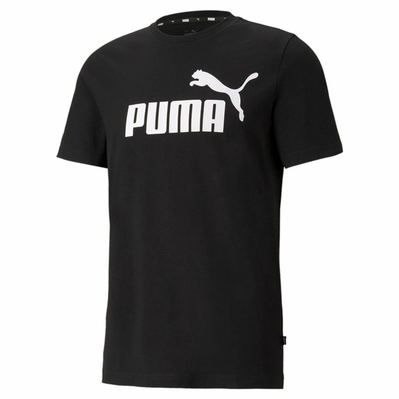 T-shirt à manches courtes homme Puma 586666 01 Noir (1 Unité)