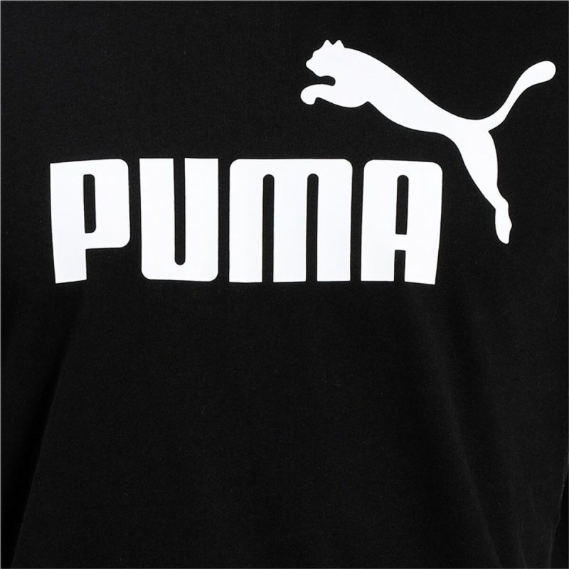 T-shirt à manches courtes homme Puma 586666 01 Noir (1 Unité)