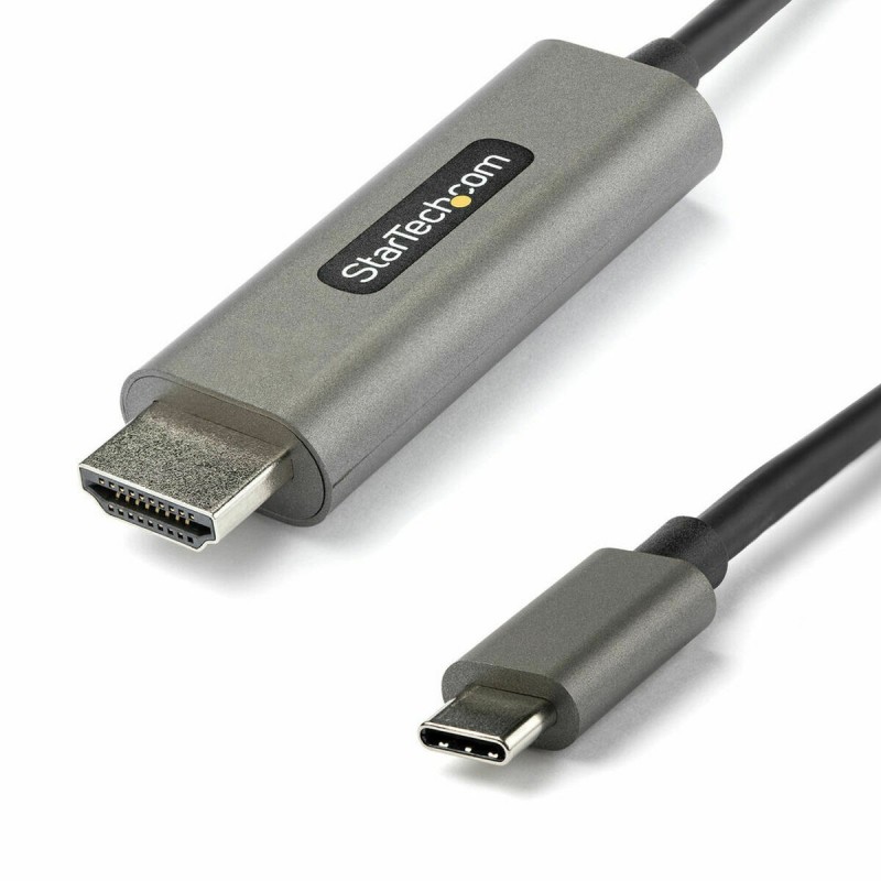 Câble USB-C vers HDMI Startech CDP2HDMM1MH Gris 1 m