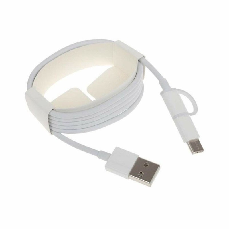 Câble Micro USB Xiaomi MIUSBC100 Blanc 1 m