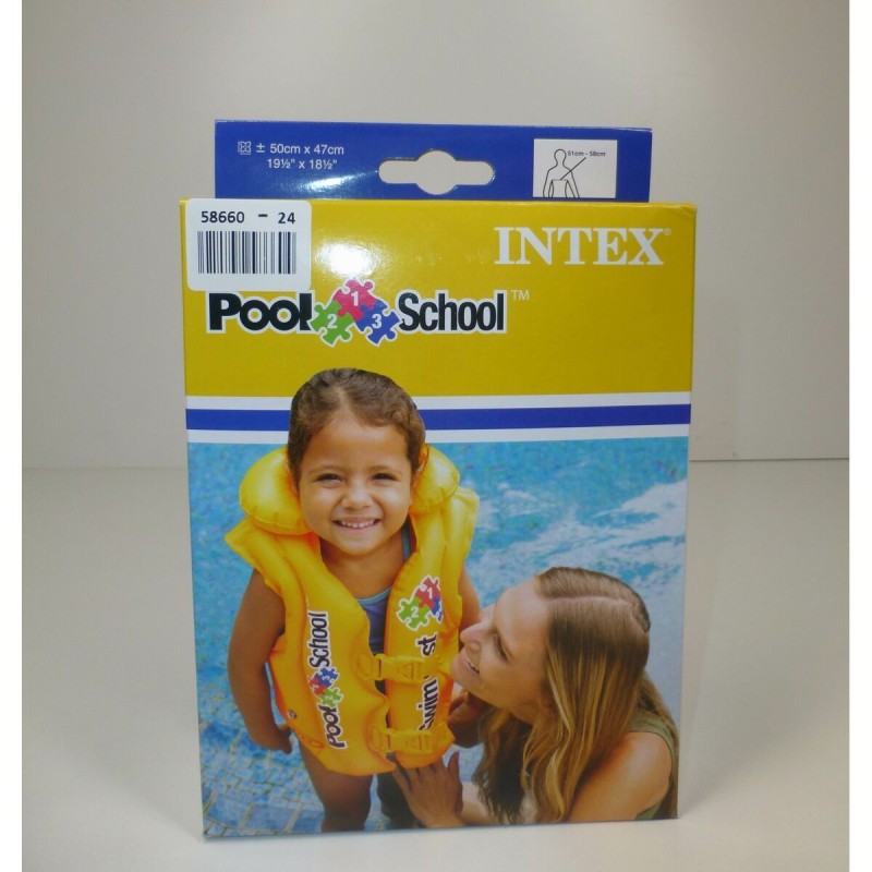 Gilet Gonflable pour Piscine Intex 50 x 47 x 40 cm (24 Unités)