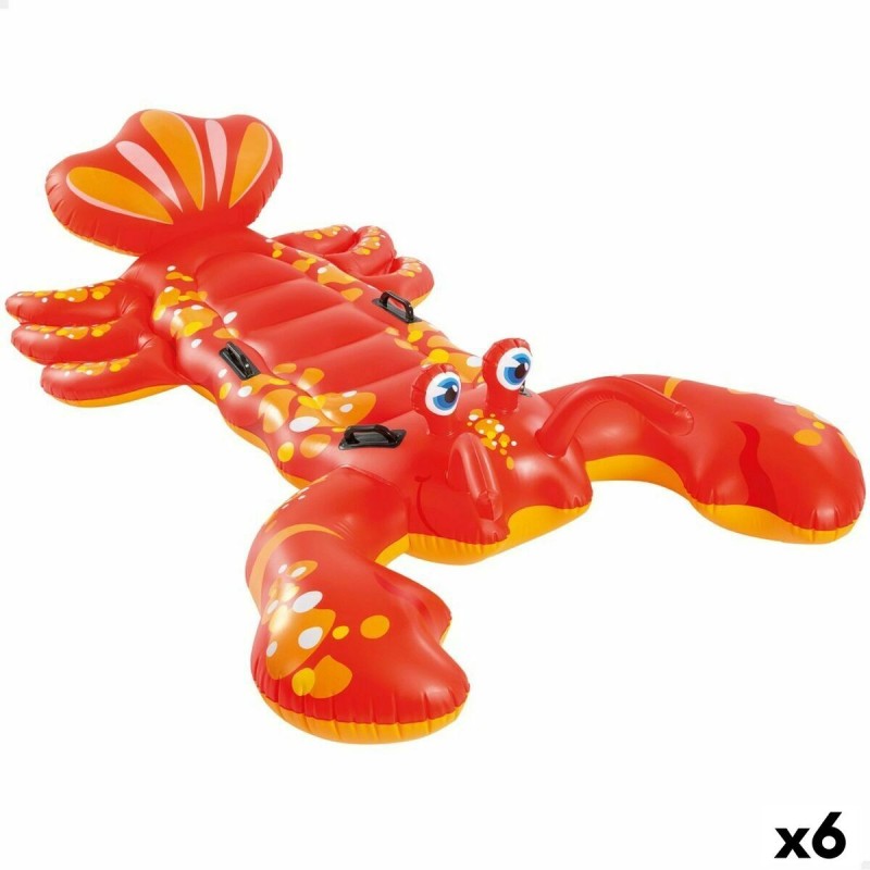 Personnage pour piscine gonflable Intex Langouste 137 x 50 x 213 cm (6 Unités)