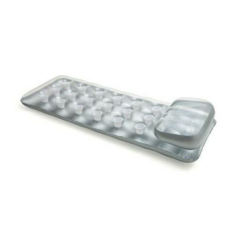 Matelas Gonflable Intex 18 Verres Argenté 188 x 30 x 71 cm