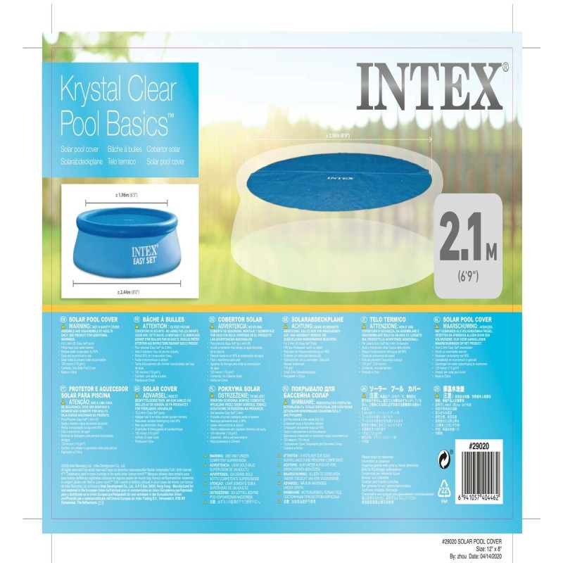 Piscine gonflable   Intex 29020         Ø 244 cm 206 x 206 cm