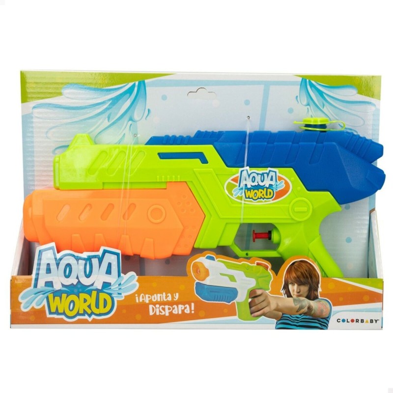 Pistolet à Eau Colorbaby AquaWorld 32 x 17,5 x 5 cm (12 Unités)