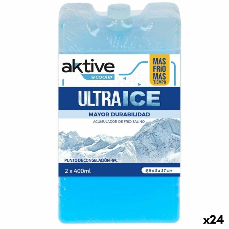 Pain de glace Aktive Ultra Ice 400 ml Pain de glace 2 Pièces 9