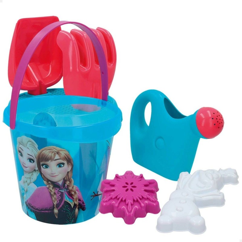 Set de jouets de plage Frozen Ø 18 cm (16 Unités)