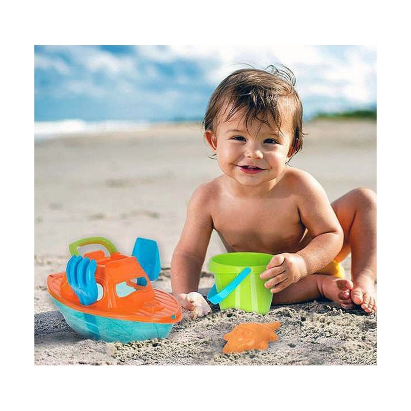 Set de jouets de plage Colorbaby Bateau