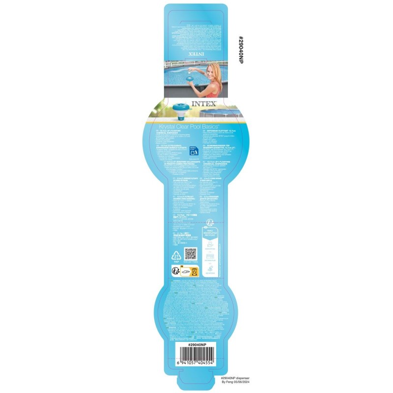 Kit d'entretien de Piscine Intex