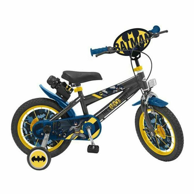 Vélo pour Enfants BATMAN Toimsa TOI14913 Jaune Bleu Noir 14"