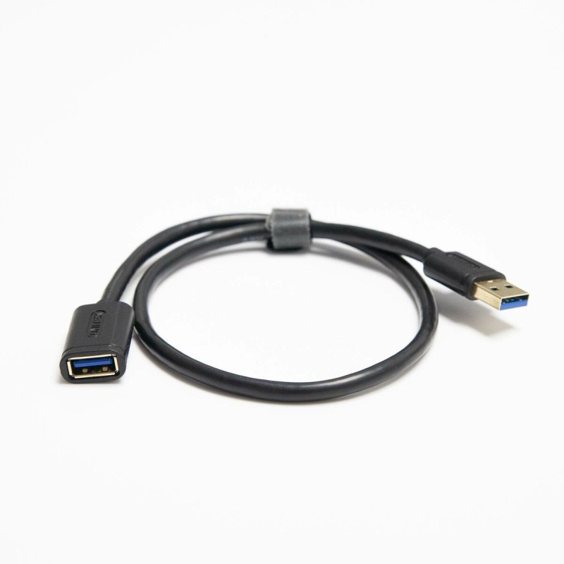 Câble USB Unitek Y-C457GBK Prise Mâle/Prise Femelle Noir 1 m