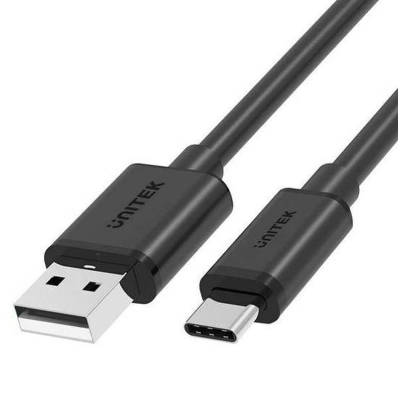 Câble USB A vers USB C Unitek C14068BK Noir 2 m