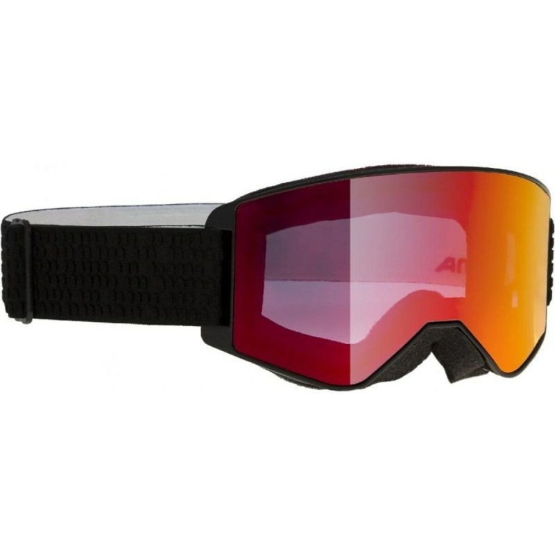 Lunettes de ski Alpina Narkoja Noir Orange Miroir Plastique