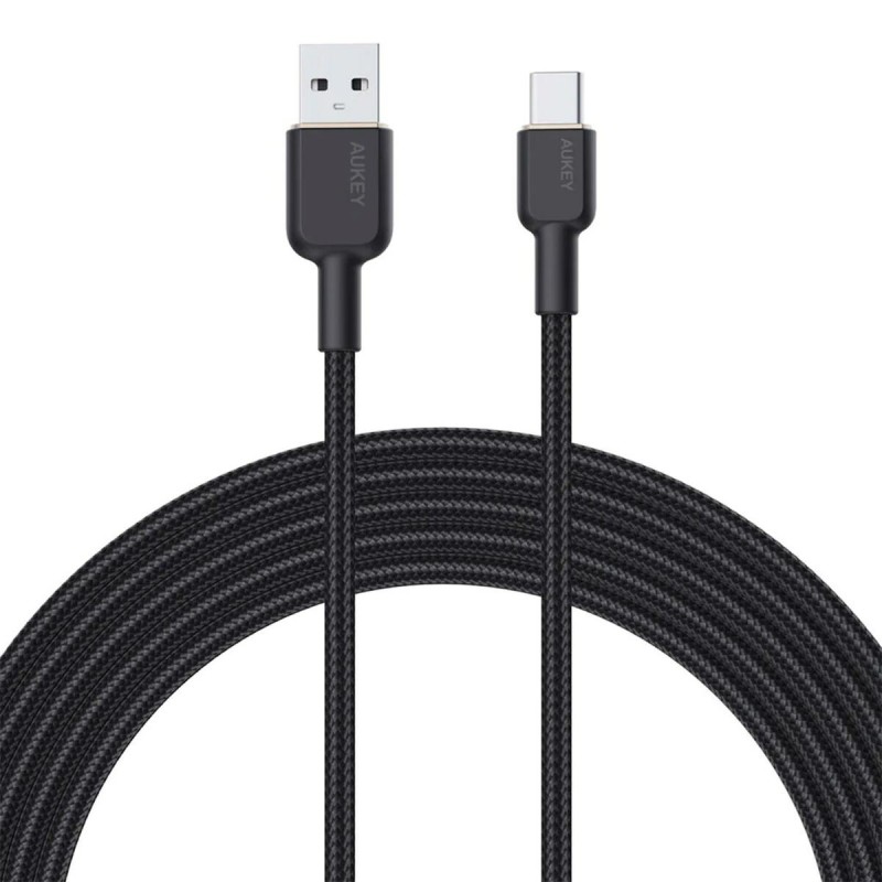 Câble USB-C vers USB Aukey CB-NAC2 Noir 1,8 m