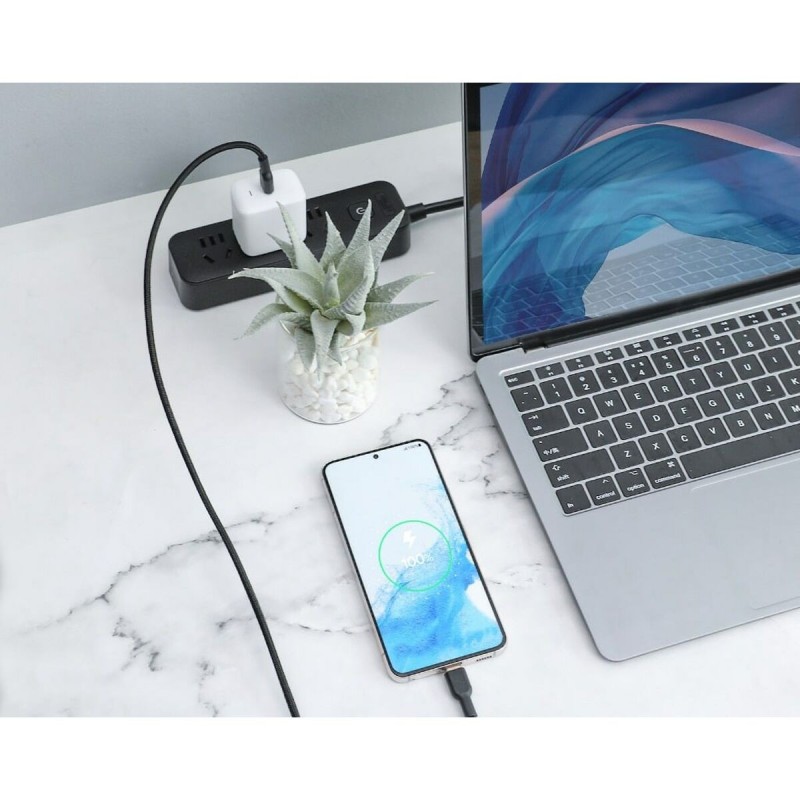 Câble USB-C Aukey CB-NCC2 Noir 1,8 m