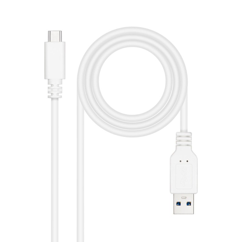 Câble USB-C NANOCABLE 10.01.4001-L150-W Blanc 1