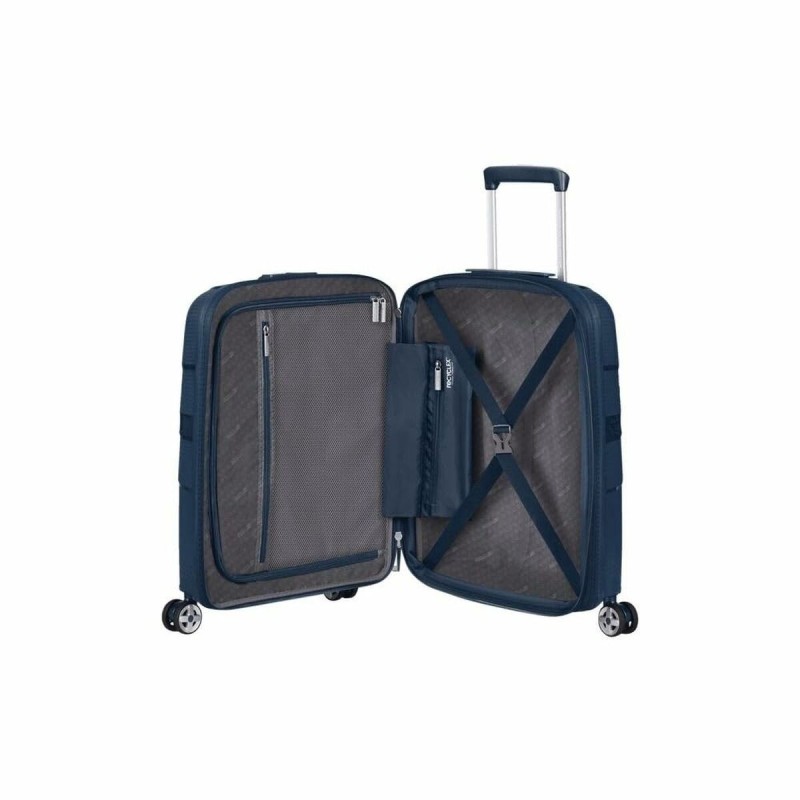 Valise cabine American Tourister Starvibe Spinner Bleu 41 L 55 x 40 x 20 cm