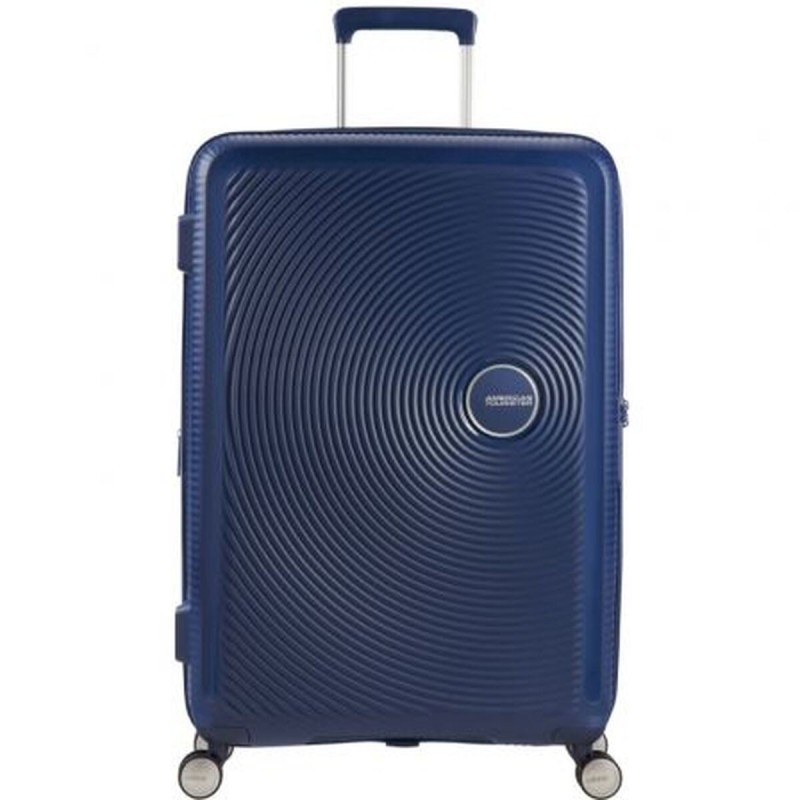 Valise de taille moyenne American Tourister SoundBox Spinner Bleu 81 L 67 x 46