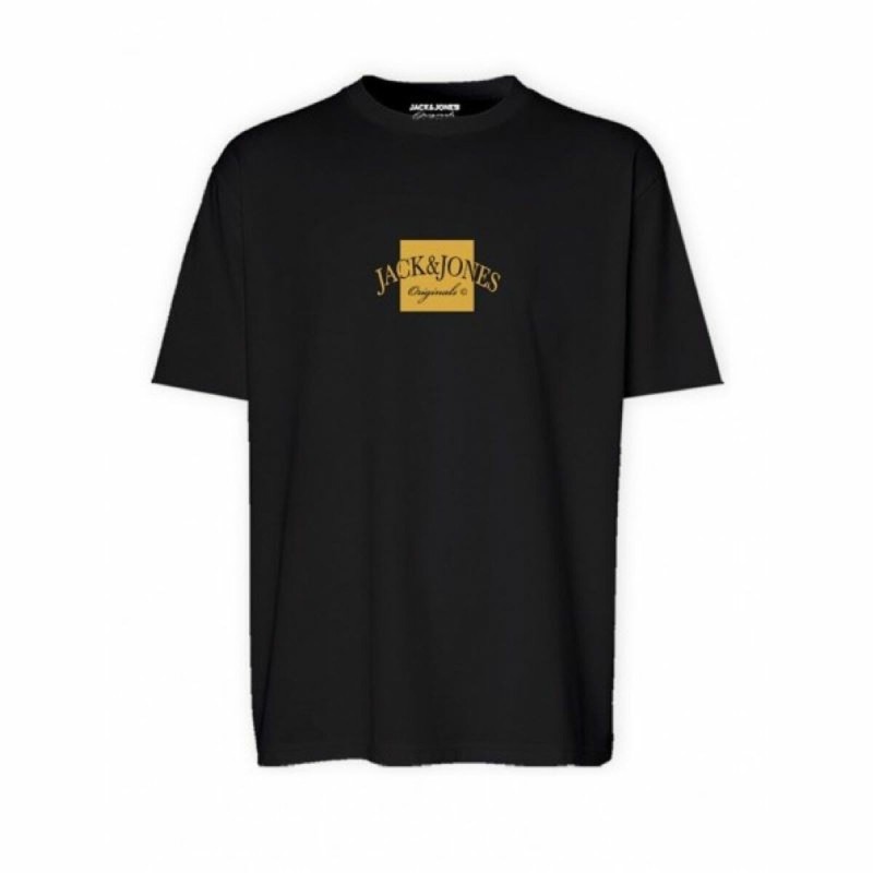 T-shirt à manches courtes homme Jack & Jones JORBOSTON Noir