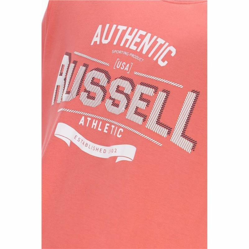 T-shirt à manches courtes homme Russell Athletic Amt A30081 Orange Corail