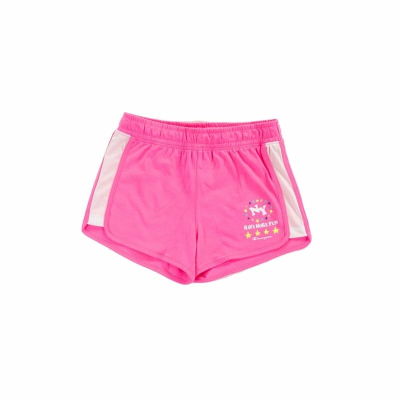 Short de Sport pour Enfants Champion Rose Fuchsia