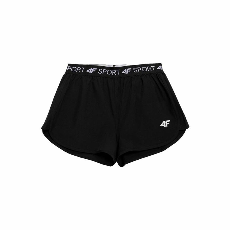 Short de Sport pour Femme 4F Quick-Drying Noir