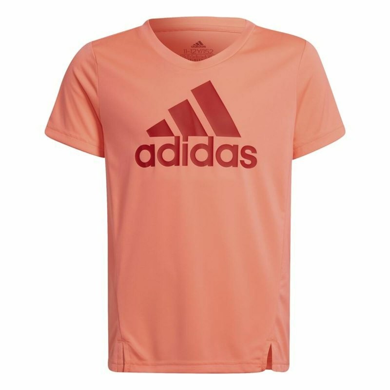 T shirt à manches courtes Enfant Adidas Designed to Move Saumon