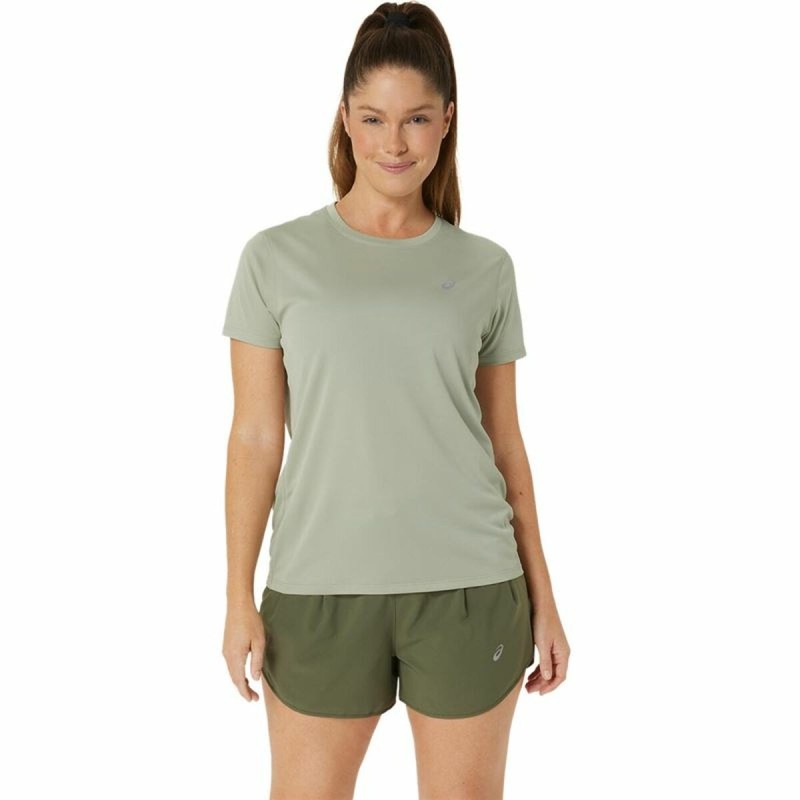 T-shirt à manches courtes femme Asics Core Olive