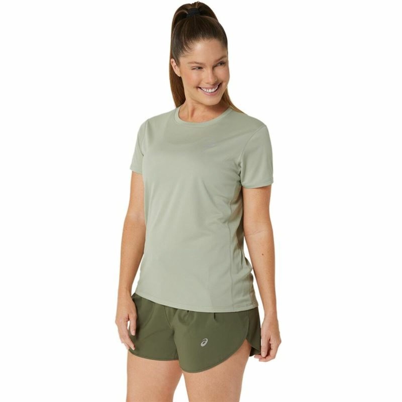 T-shirt à manches courtes femme Asics Core Olive