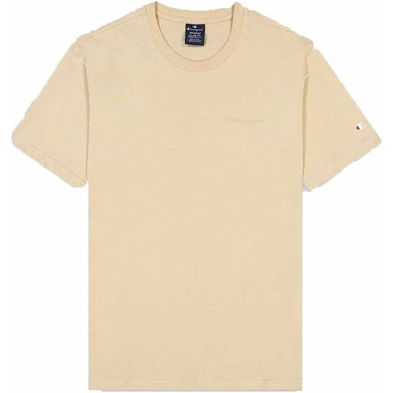 T-shirt à manches courtes homme Champion Crewneck Beige